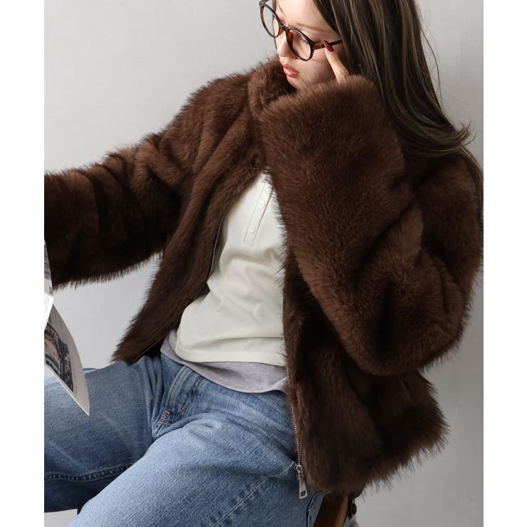 MIXファースタンドZIPブルゾン | SpRay | 詳細画像16 