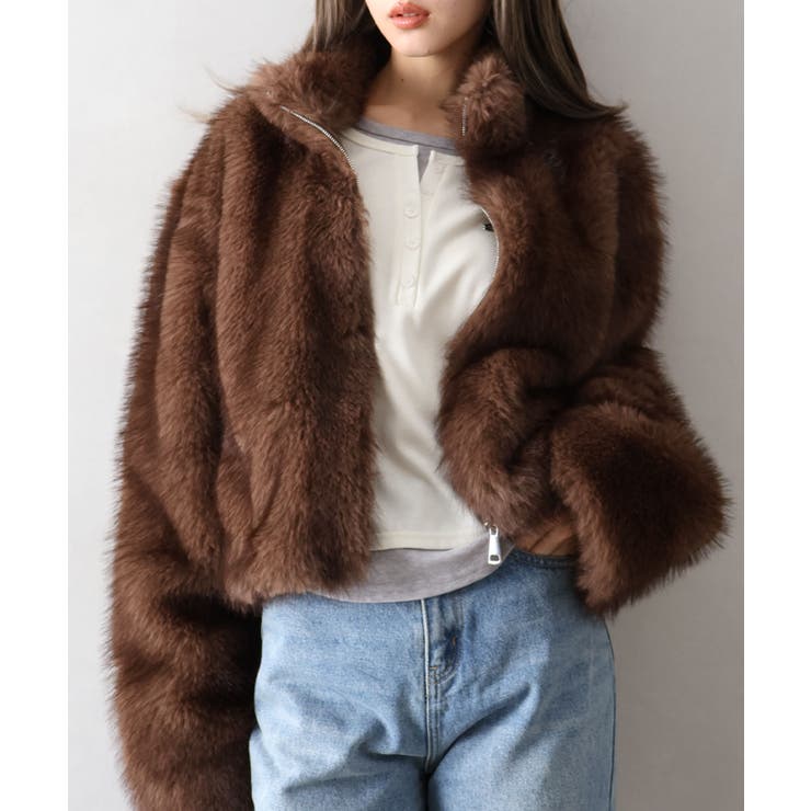 MIXファースタンドZIPブルゾン | SpRay | 詳細画像18 