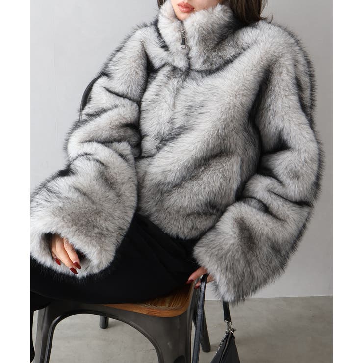 MIXファースタンドZIPブルゾン | SpRay | 詳細画像32 