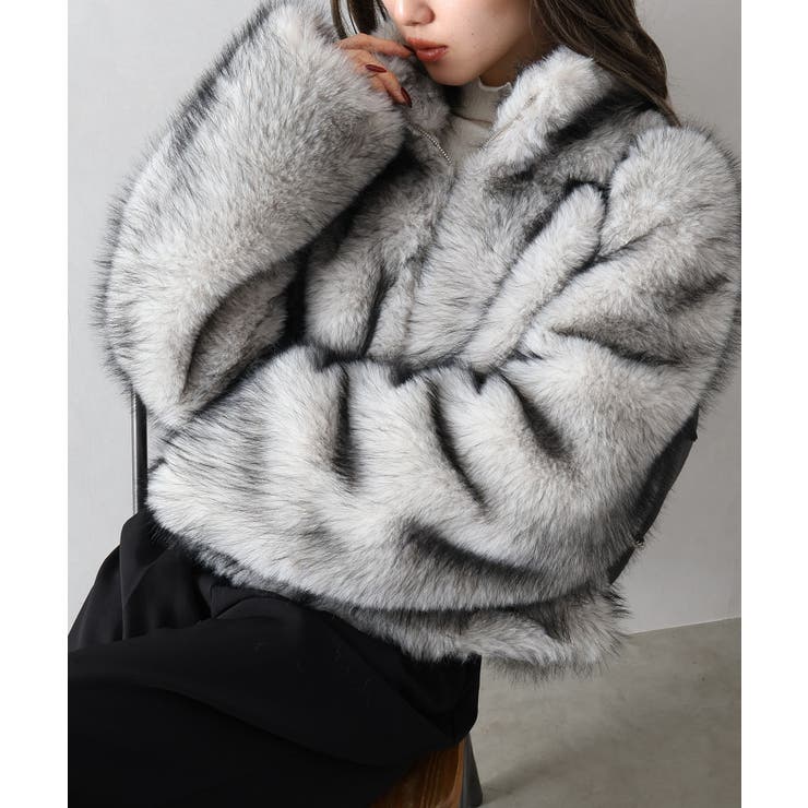 MIXファースタンドZIPブルゾン | SpRay | 詳細画像34 