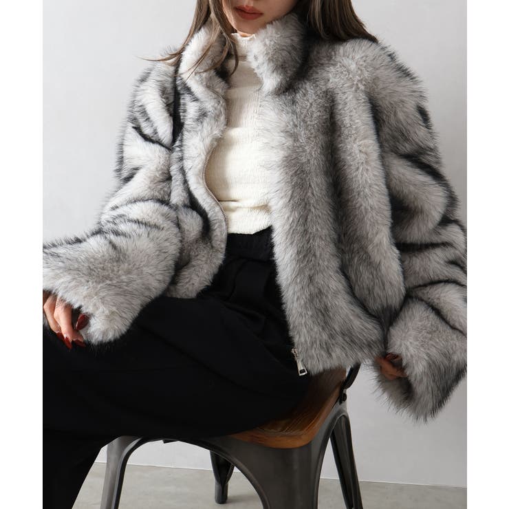 MIXファースタンドZIPブルゾン | SpRay | 詳細画像36 