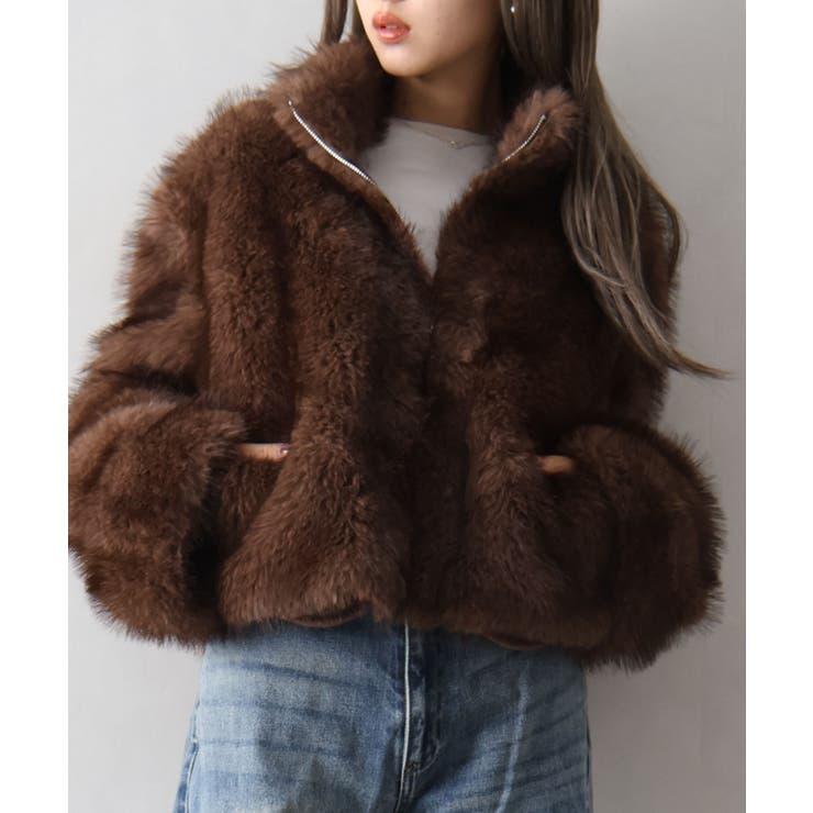 MIXファースタンドZIPブルゾン | SpRay | 詳細画像45 