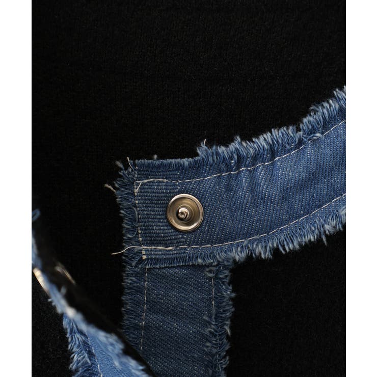 デニムトリムニットジャケット | SpRay | 詳細画像10 