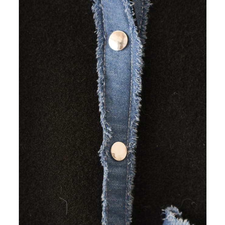 デニムトリムニットジャケット | SpRay | 詳細画像11 