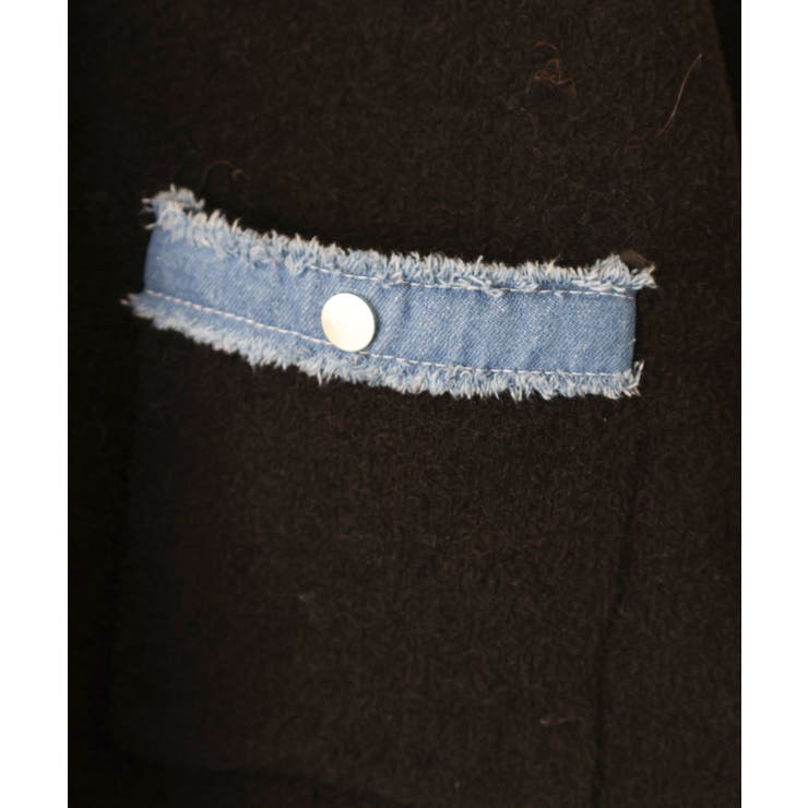 デニムトリムニットジャケット | SpRay | 詳細画像12 