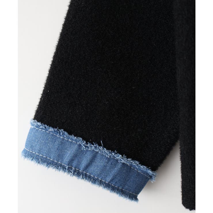 デニムトリムニットジャケット | SpRay | 詳細画像14 