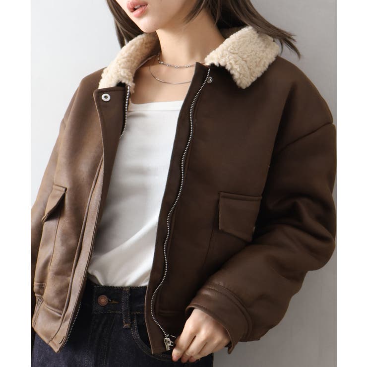 クロップドフェイクムートン | SpRay | 詳細画像45 