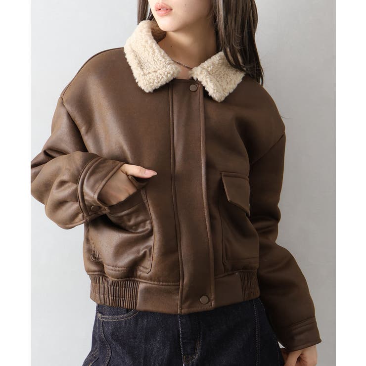 クロップドフェイクムートン | SpRay | 詳細画像46 