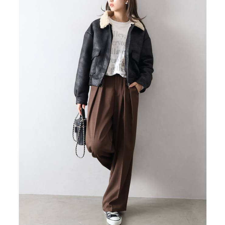 クロップドフェイクムートン | SpRay | 詳細画像48 