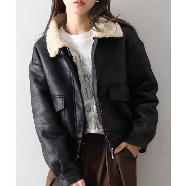 クロップドフェイクムートン | SpRay | 詳細画像49 