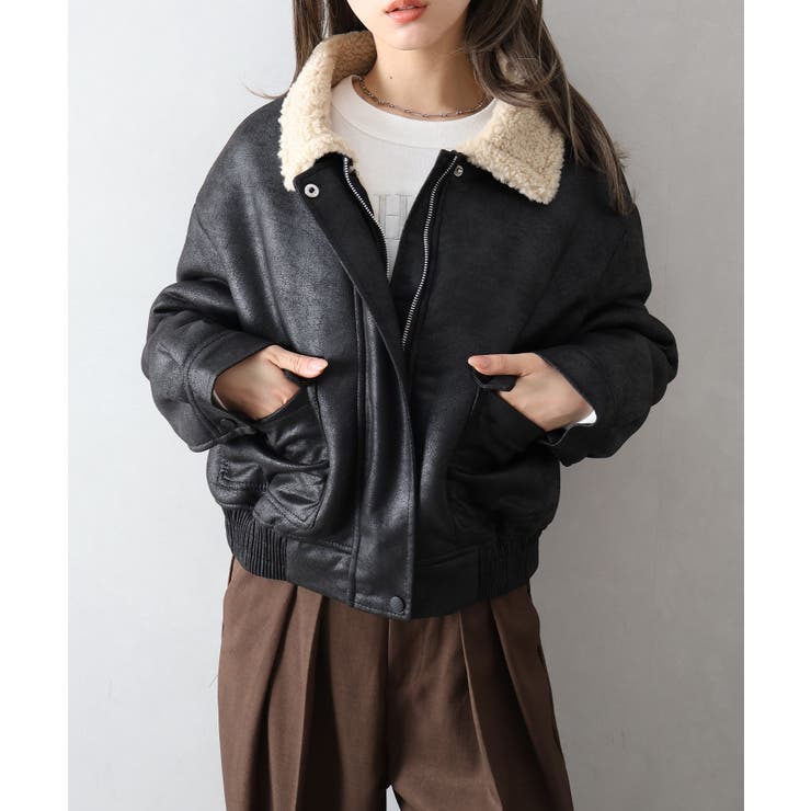 クロップドフェイクムートン | SpRay | 詳細画像56 