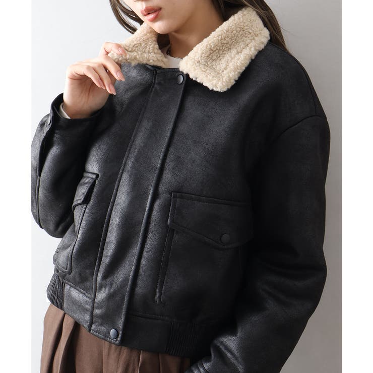 クロップドフェイクムートン | SpRay | 詳細画像57 