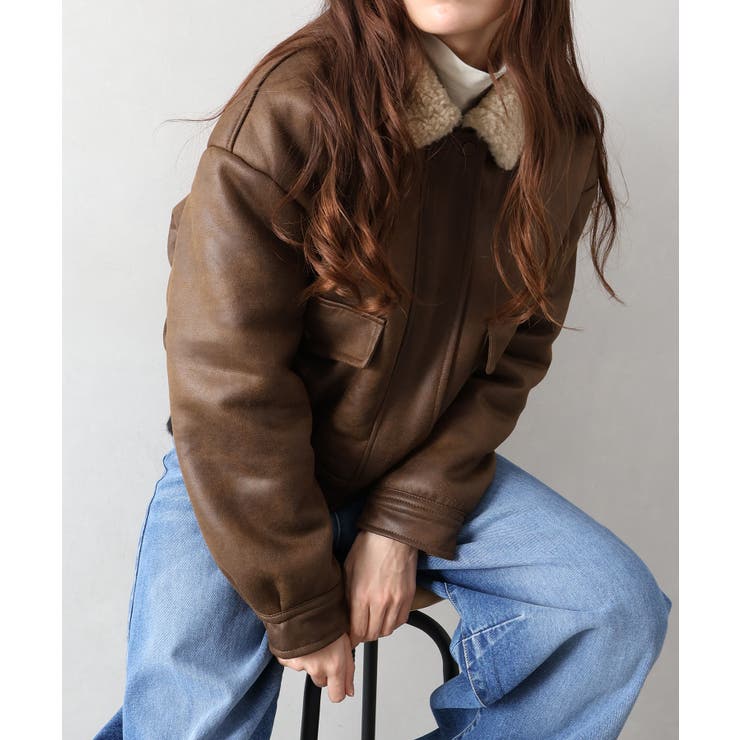 クロップドフェイクムートン | SpRay | 詳細画像63 