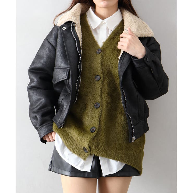 クロップドフェイクムートン | SpRay | 詳細画像69 