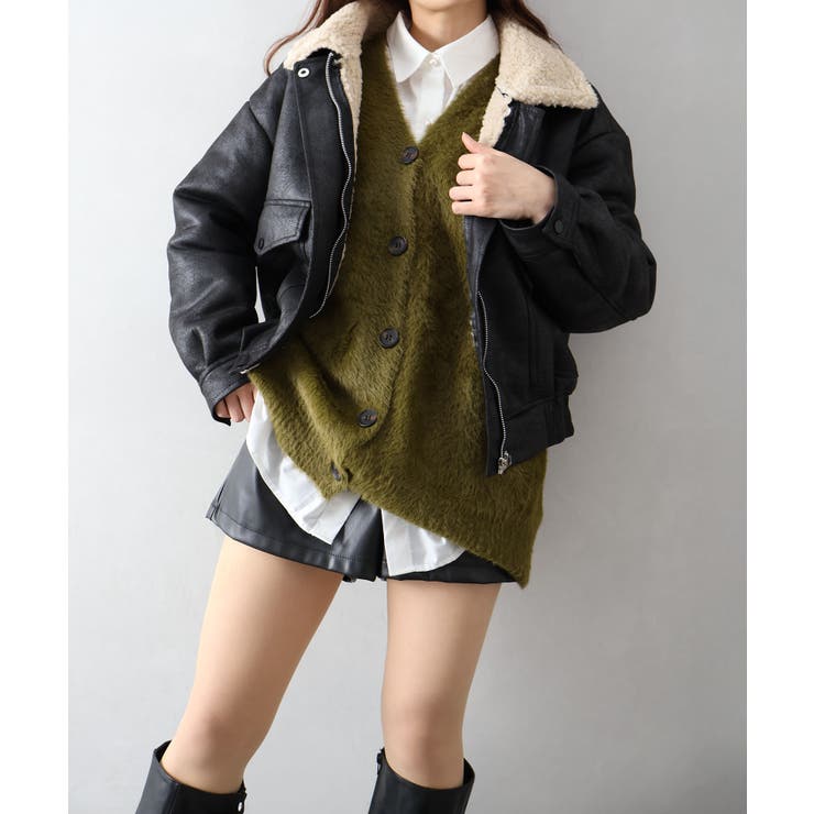 クロップドフェイクムートン | SpRay | 詳細画像70 