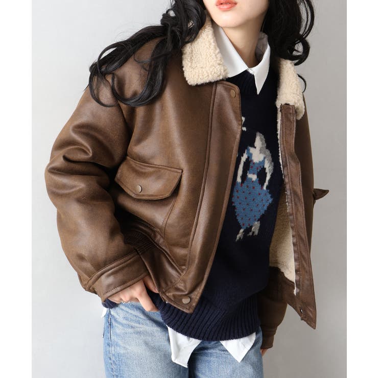 クロップドフェイクムートン | SpRay | 詳細画像73 