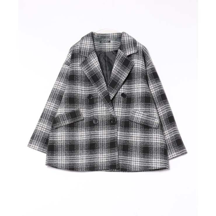 フェイクウール チェックＢＩＧジャケット | SpRay | 詳細画像15 