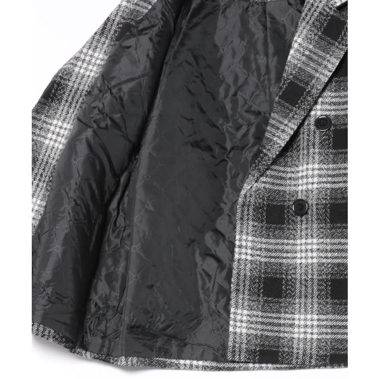 フェイクウール チェックＢＩＧジャケット | SpRay | 詳細画像17 