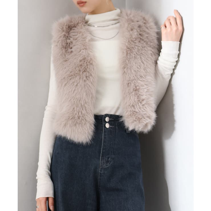 エコファーショートベスト | SpRay | 詳細画像1 