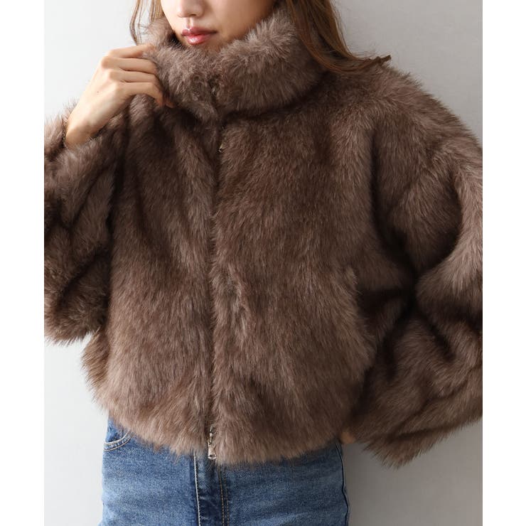 美品 ✨定価5.3万23区 R アール☆ジップアップフーデッドブルゾン25SS エアーブルゾン ジップアップ/スマートスリーブ/グレー | Factelier