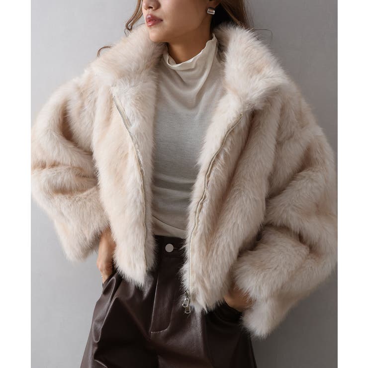 MIXファースタンドジップブルゾン[品番：SPRW0010858]｜SpRay