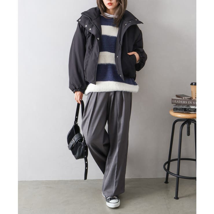 スタンドZIPフェイクダウン | SpRay | 詳細画像14 