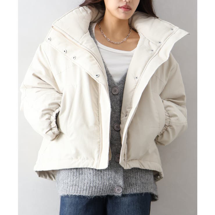 スタンドZIPフェイクダウン | SpRay | 詳細画像22 