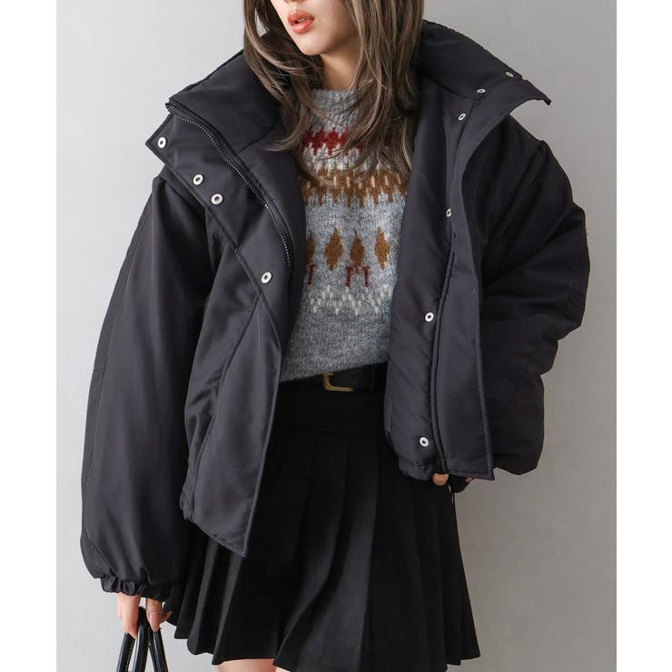 スタンドZIPフェイクダウン | SpRay | 詳細画像7 