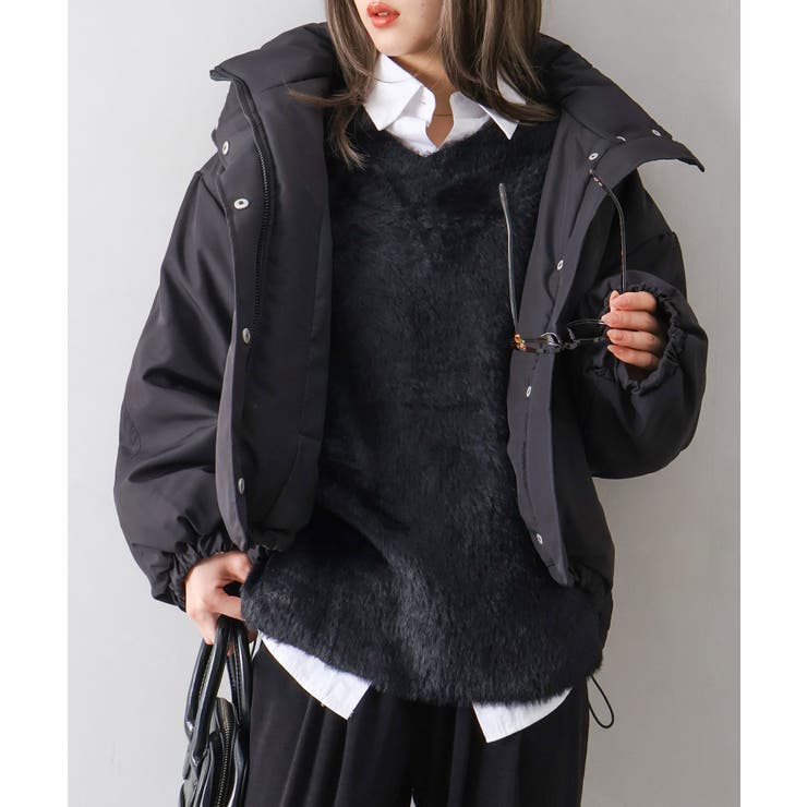 スタンドZIPフェイクダウン | SpRay | 詳細画像8 