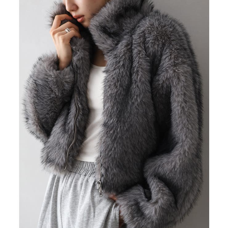 MIXファースタンドジップブルゾン[品番：SPRW0010773]｜SpRay