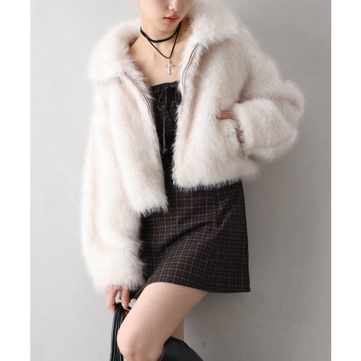 MIXファースタンドジップブルゾン[品番：SPRW0010773]｜SpRay