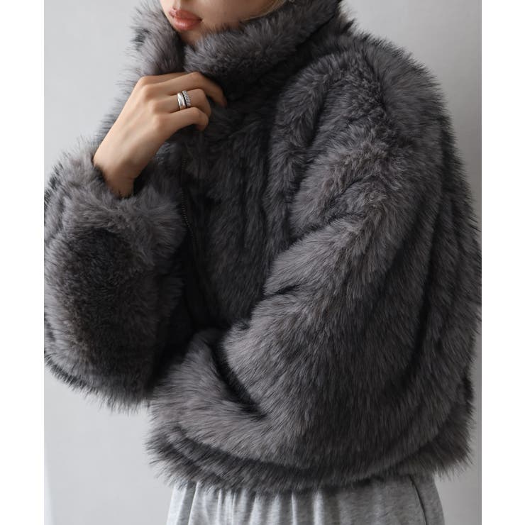 MIXファースタンドジップブルゾン[品番：SPRW0010773]｜SpRay