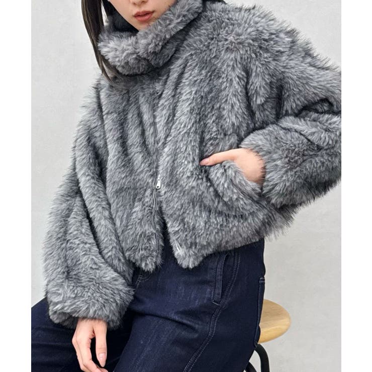 MIXファースタンドジップブルゾン[品番：SPRW0010773]｜SpRay