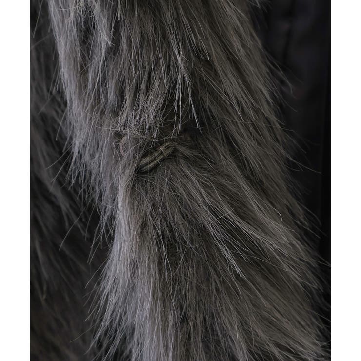 ロングフォックスノーカラージャケット | SpRay | 詳細画像31 