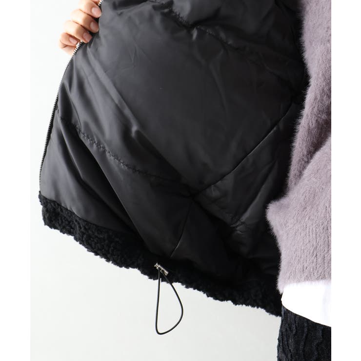 ボア裏キルトスタンドブルゾン | SpRay | 詳細画像27 