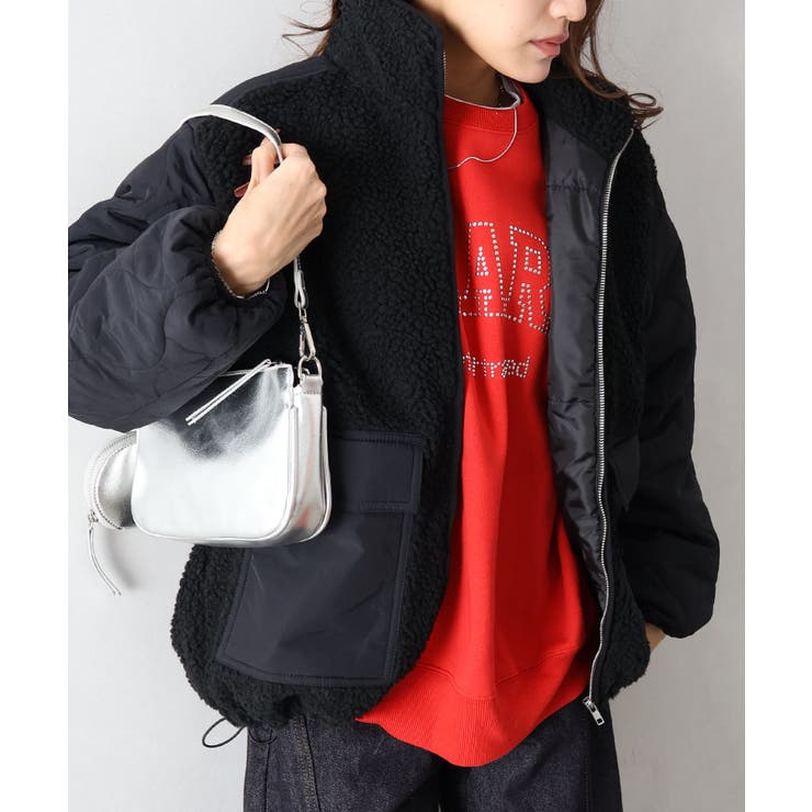 ボア裏キルトスタンドブルゾン | SpRay | 詳細画像32 