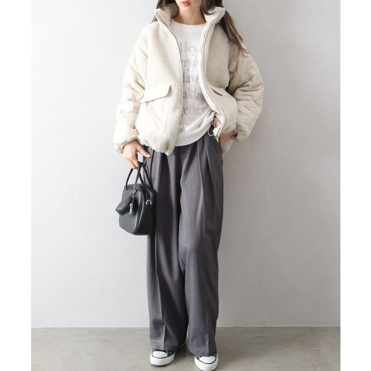 ボア裏キルトスタンドブルゾン | SpRay | 詳細画像37 