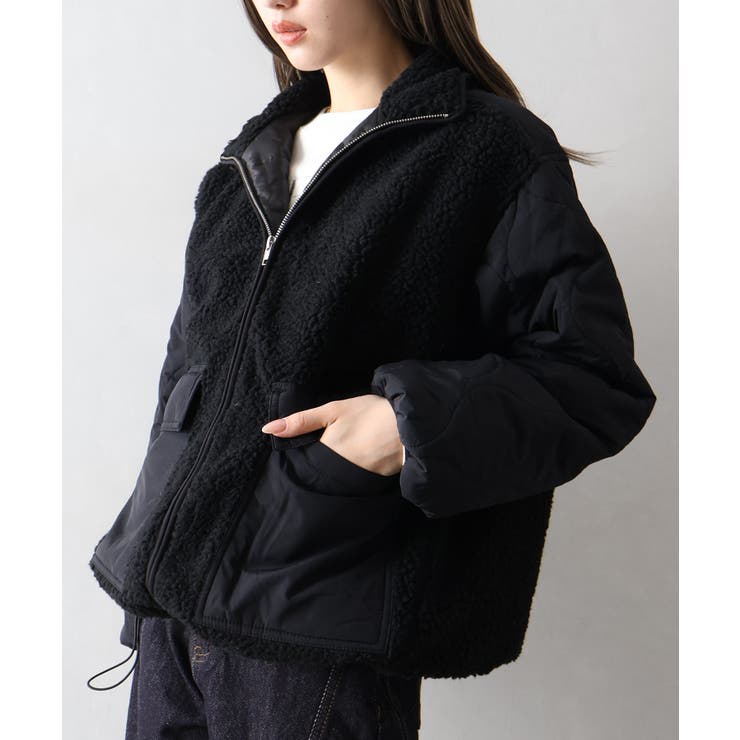 ボア裏キルトスタンドブルゾン | SpRay | 詳細画像47 