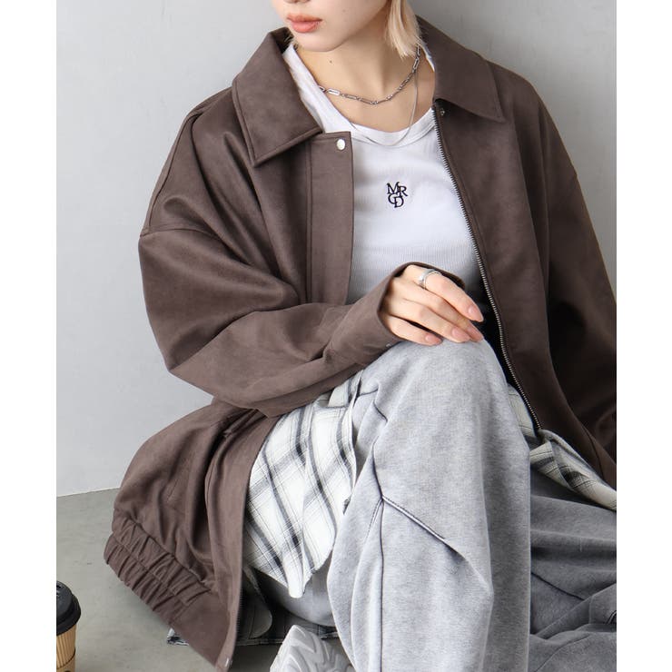 ヴィンテージスウェードZIPブルゾン | SpRay | 詳細画像20 