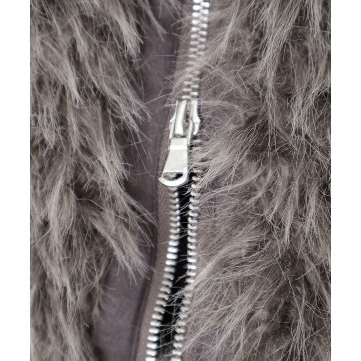 MIXシープファージップブルゾン | SpRay | 詳細画像24 