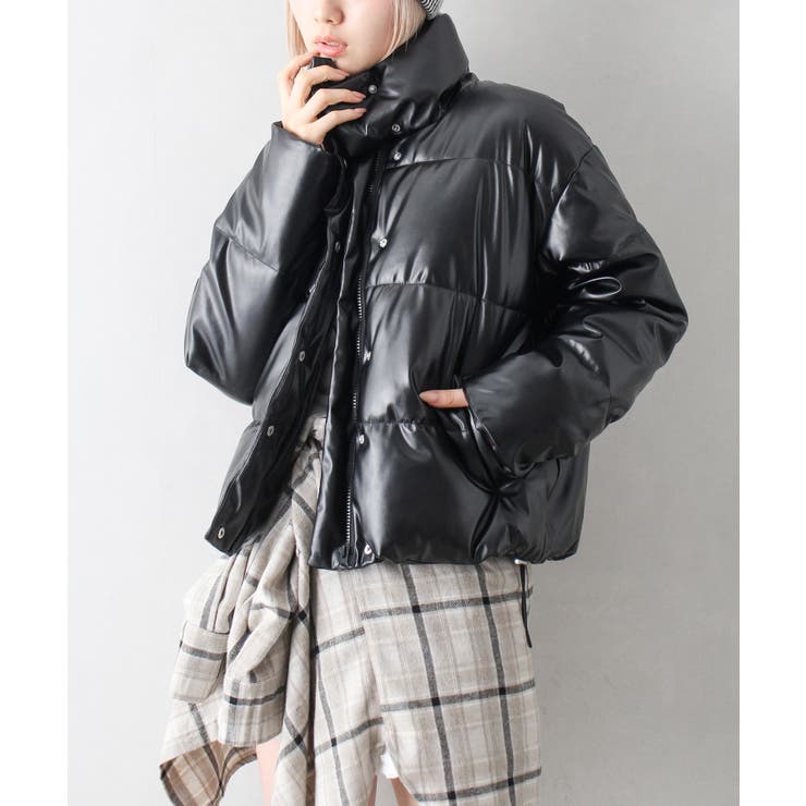 フェイクレザーファイバーダウン | SpRay | 詳細画像10 