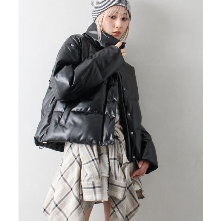 フェイクレザーファイバーダウン | SpRay | 詳細画像11 