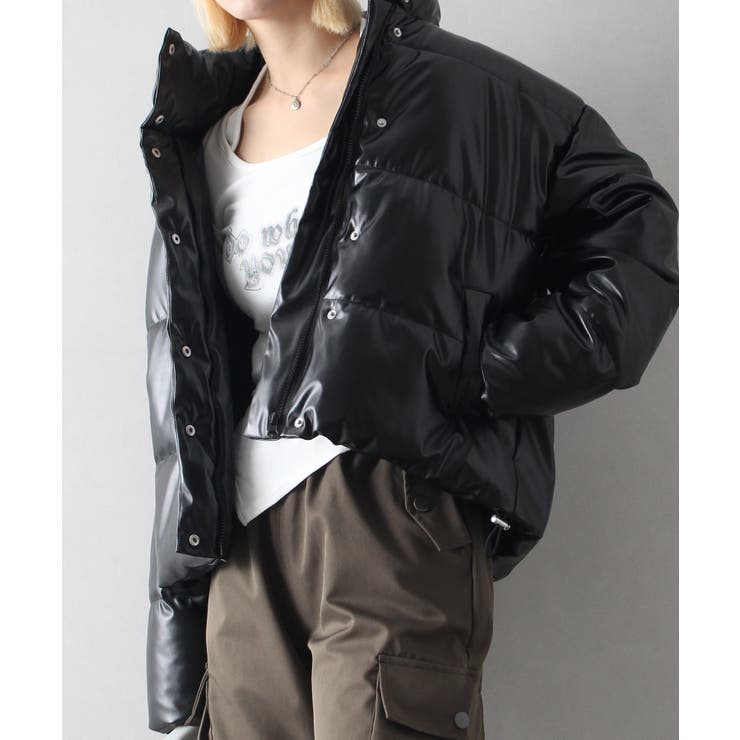 フェイクレザーファイバーダウン | SpRay | 詳細画像15 