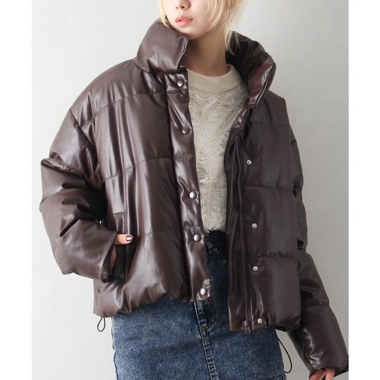 フェイクレザーファイバーダウン | SpRay | 詳細画像2 