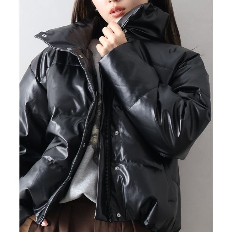 フェイクレザーファイバーダウン | SpRay | 詳細画像30 