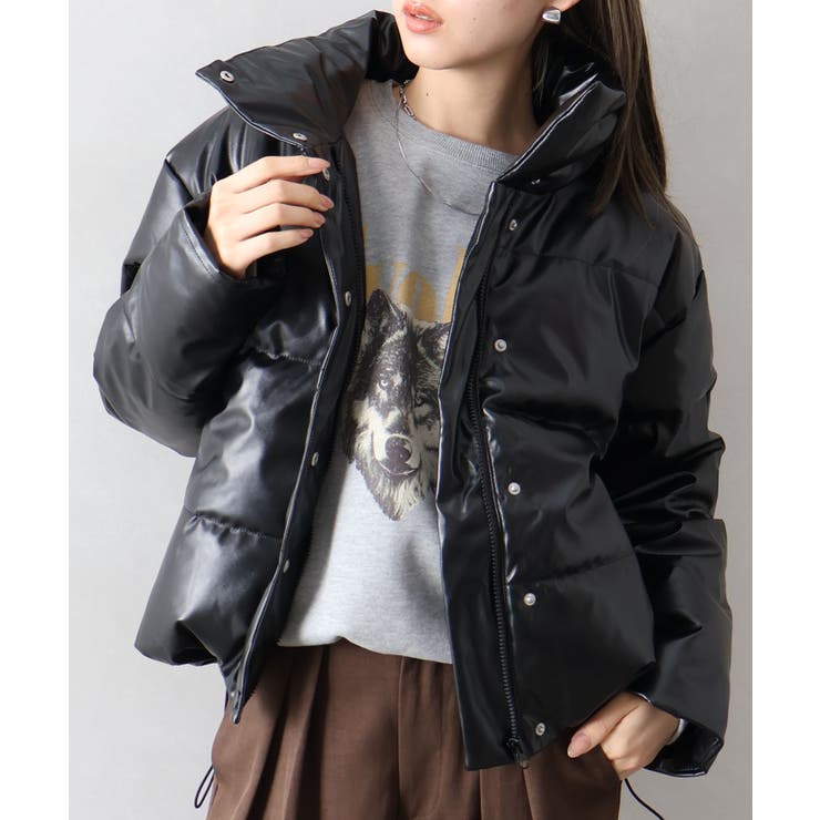 フェイクレザーファイバーダウン | SpRay | 詳細画像31 