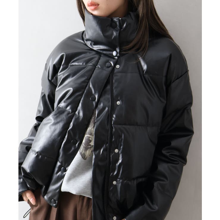 フェイクレザーファイバーダウン | SpRay | 詳細画像35 