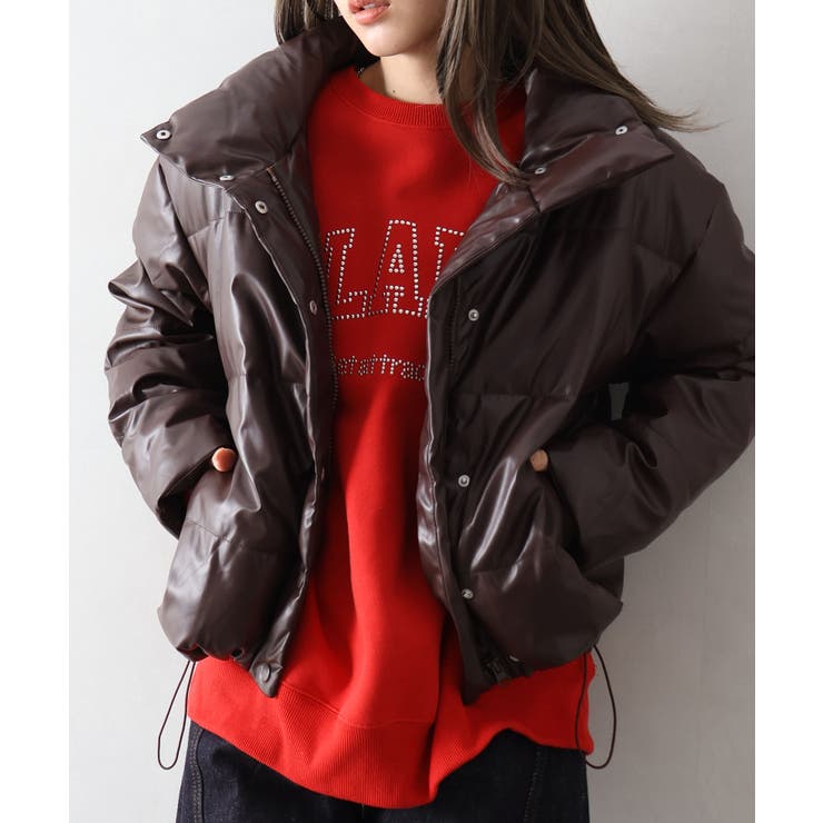 フェイクレザーファイバーダウン | SpRay | 詳細画像40 