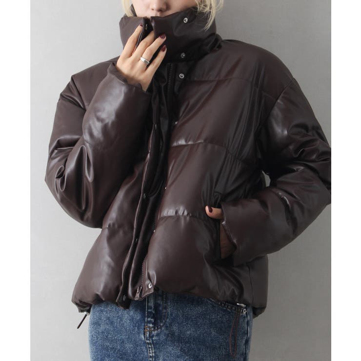 フェイクレザーファイバーダウン | SpRay | 詳細画像5 