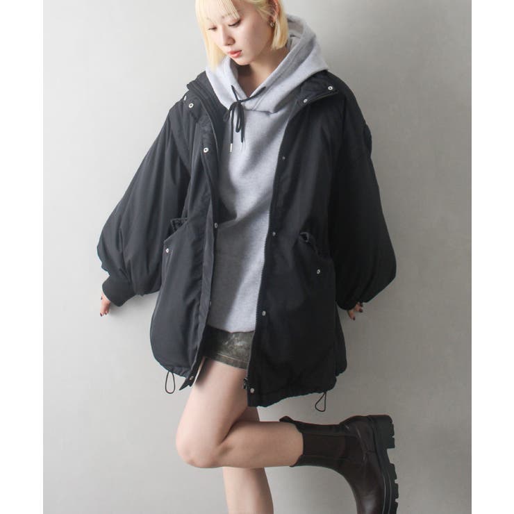 袖取り外し中綿コート[品番：SPRW0010725]｜SpRay（スプレイ）の